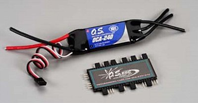 ESC O.S. OCA-240 40A 25V com Programador OCP-2