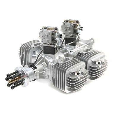 Motor Gasolina DLE 120cc 4 Cilindros DLE120T4