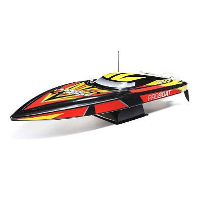 Lancha RC Sonicwake V2 36" Autoendireitamento BLX Black ProBoat