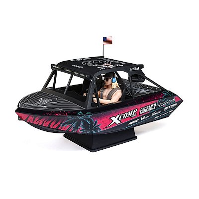 Lancha RC 1/6 24" Jetstream Jet Boat Shreddy Black ProBoat