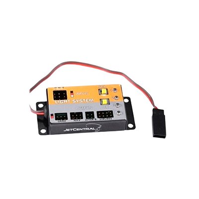 Sistema de Luzes Jet Central Turbina