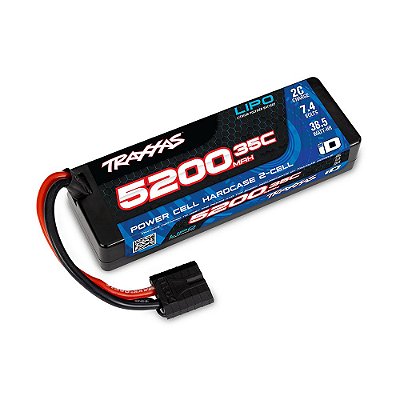 Bateria RC Traxxas 7.4V 5200MAH 35C Hardcase LIPO 2844R