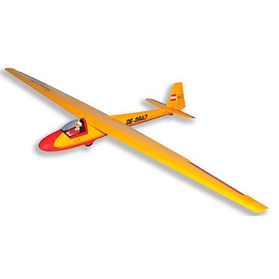 Aeromodelo Seagull KA8B Glider Amarelo 118" ARF SEA137B