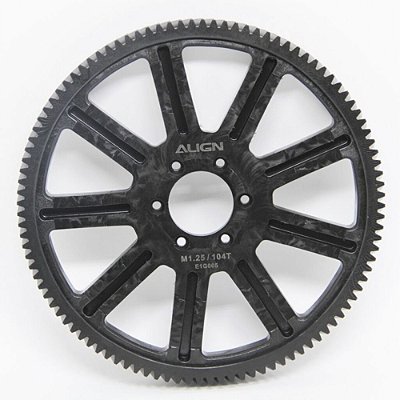 Peça Align E1 Engrenagem Principal 104T/M1.25 HE1G007XXT