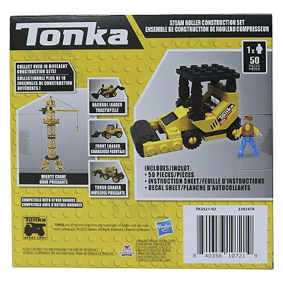 Miniatura Rolo Compactador Tonka Constructions TK3521-02