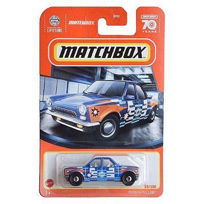 Miniatura Matchbox Push n Puller HLC78 6263