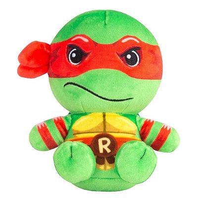 Pelúcia Tartarugas Ninja Raphael 6 " Club Mocchi Mocchi 12865