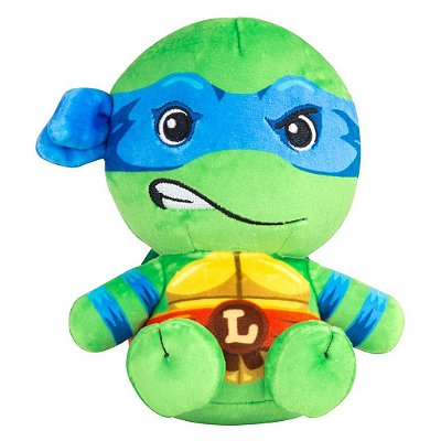 Pelúcia Tartarugas Ninja Leonardo 6 " Club Mocchi Mocchi 12864