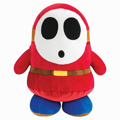 Pelúcia Super Mario Shy Guy 15 " Club Mocchi Mocchi 12731B