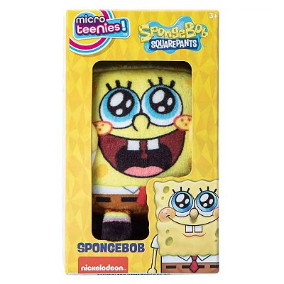Pelúcia Micro Tomy Nickelodeon Spongebob & Spongebob 0385
