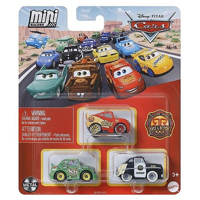 Miniatura Mattel Disney Pixar Mini Racers JBH26