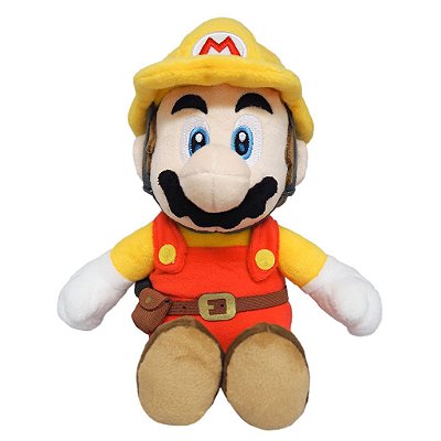 Pelúcia 10 " Super Mario Bros Builder Little Buddy 7318