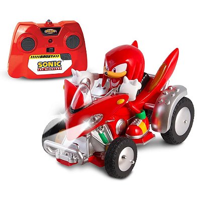 Carrinho de Controle Remoto Sonic All Stars Racing Knukles
