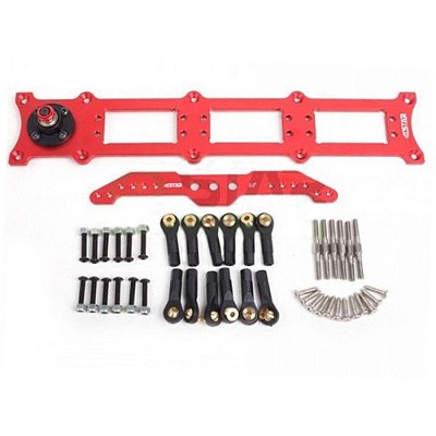 6 Star Hobby Suporte Metálico do Leme 3 Servos SACFN3-C