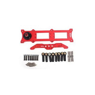 6 Star Hobby Suporte Metálico do Leme 2 Servos SACFN2-C