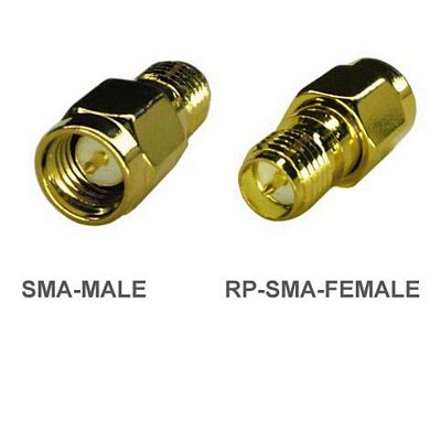 3DR Adaptador SMA Macho para Fêmea WLS-CON-0001