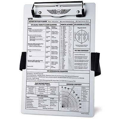 Kneeboard ASA Prancheta Vfr ASA-KB-1-A