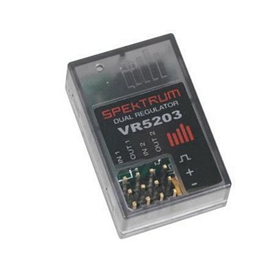 BEC Spektrum VR5203 Saída Dupla Regulador SPMVR5203