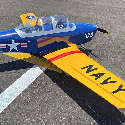 Aeromodelo Seagull Azul Navy Turbo Mentor 74.8" ARF