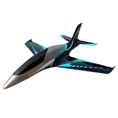 Aeromodelo Pilot Rc Predator Jet 90" (2.2m) 12 Azul/preto