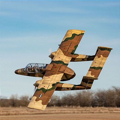 Aeromodelo Hangar 9 OV-10 Bronco 30CC com Retrátil
