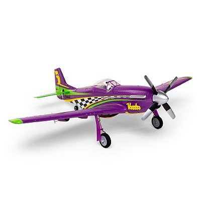 Aeromodelo FMS P-51 Mustang V2 PNP 1100MM Voodoo FMS134PVD