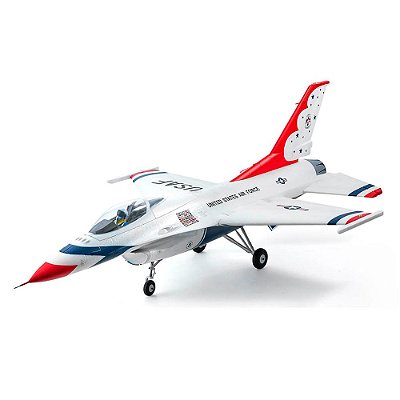 Aeromodelo FMS F-16 Azul Thunder EDF 64MM PNP FMS146PBT