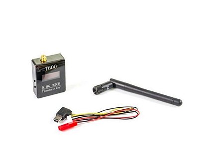 Transmissor de Vídeo 5.8GHz 600mW OLED Skyzone T600 FPV