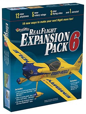 Pacote de Expansão 6 para Simulador RealFlight G4 GPMZ4116