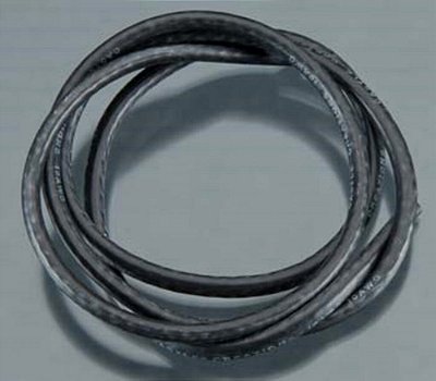 Cabo Silicone 10 AWG 1m Preto Castle 0030 Rádio-Controle RC