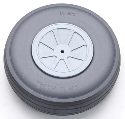 Roda RC 8 Leve com Ranhura DuBro 800TL