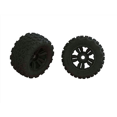 Roda RC Arrma dBoots COPPERHEAD2 Monster Truck Kit de Pneus Big Block