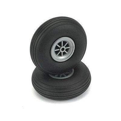 Roda RC DuBro 3 1/2" Leve com Ranhura DUB350TL