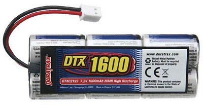 Bateria NiMH 7.2V 1600mAh Duratrax DTXC2193 RC