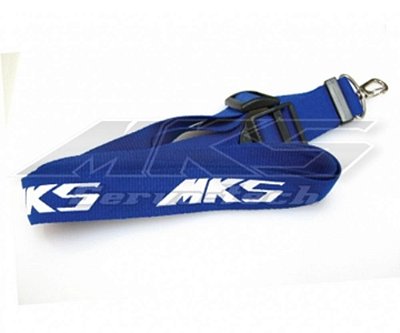 Correia de Pescoço para Rádio MKS Azul Piloto RC