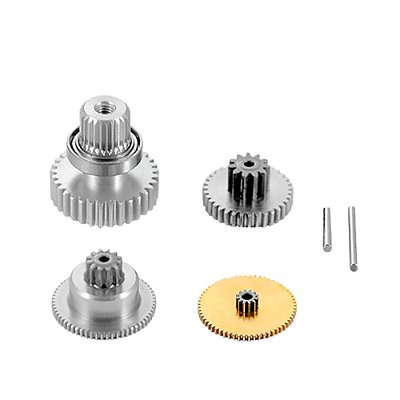Kit Engrenagens Metálicas MKS HBL380 O0003074 Servo Reparo