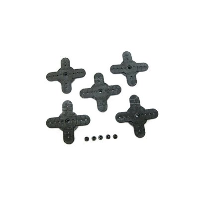 Braço de Servo Plástico 5un MKS 1Z-X8-SV-CH-01 Aeromodelo