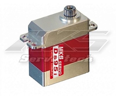 Servo de Cauda MKS DS95i Micro 2,4kg 0,04s Helimodelismo