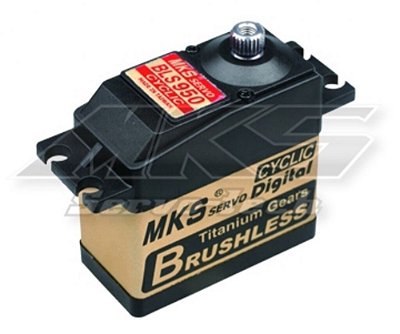 Servo MKS BLS950 Brushless 12kg 0,12s Helimodelismo HV