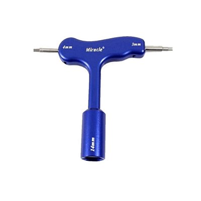 Chave de Vela e Allen T Miracle K-016 Automodelo Gasolina