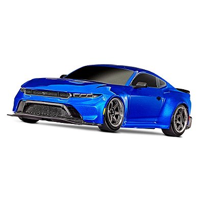 Carro Traxxas 1/10 4-TEC Drift Ford Mustang 2WD TQI Azul 105237-4