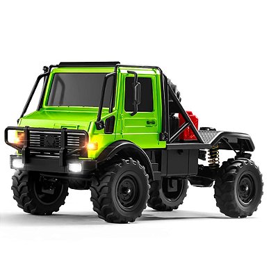 Carro Mnmodel 1/18 Semi-Reboque 6KM 4WD Verde MN-333