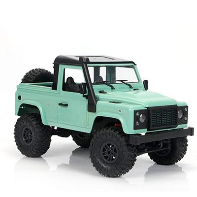 Carro Mnmodel 1/12 Jeep Land Rover com Faróis Verde MN-91