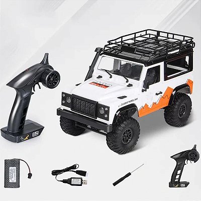Carro Mnmodel 1/12 Jeep Land Rover Defender 90 (2015) Branco MN-99