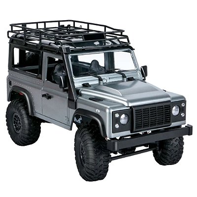 Carro Mnmodel 1/12 Jeep Land Rover Defender 90 (2015) Cinza MN-99S