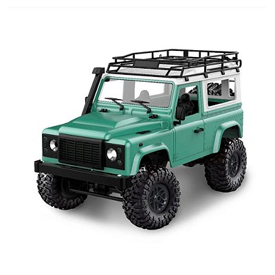 Carro Mnmodel 1/12 Jeep Land Rover 15KM 4WD Verde MN-90