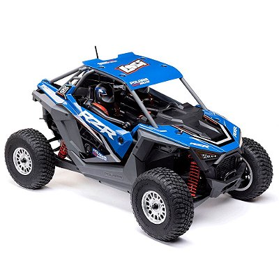 Carro Losi 1/10 RZR REY 4WD BLX Polaris Azul Los03029t1