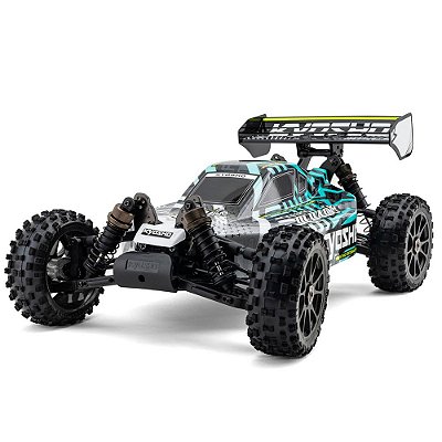 Carro Kyosho 1/8 Inferno NEO 4.0 VE 4WD Buggy Branco/tur 34118t2