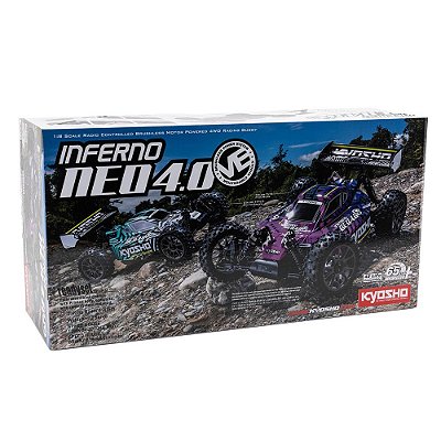 Carro Kyosho 1/8 GP Inferno NEO 4.0 4WD Buggy Vermelho 33029t1