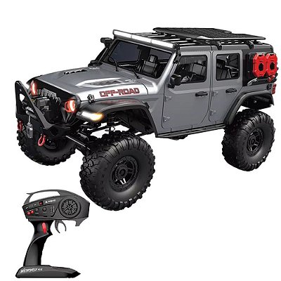 Carro HB Toys 1/10 Jeep Wilderness RTR Cinza HB-R1011-1